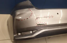 Бампер задний для Toyota Corolla 2023 года на фотографиях