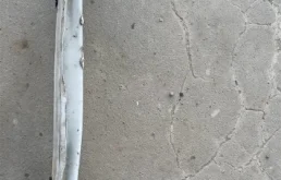 Усилитель бампера передний нижний для Opel Astra 2010 года на фотографиях