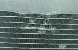 Радиатор кондиционера для Skoda Rapid 2017 года на фотографиях