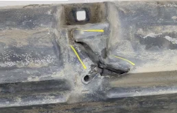 Порог правый для Cadillac Escalade на фотографиях