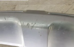 Накладка переднего бампера для Kia Rio X line 2017 года на фотографиях