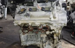 Двигатель без навесного для Lexus ES 2009 года на фотографиях