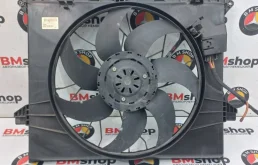 Вентилятор радиатора охлаждения ДВС для Mercedes-Benz M class 2006 года на фотографиях