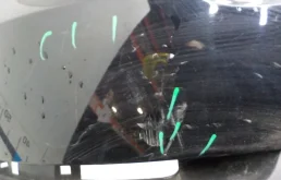 Бампер задний для Porsche Cayenne 2019 года на фотографиях