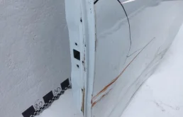 Дверь задняя (сдвижная) левая для Hyundai Solaris 2022 года на фотографиях