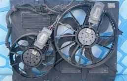 Вентилятор радиатора охлаждения ДВС (7L0959455G) для Volkswagen Touareg I (7L) 2002-2010