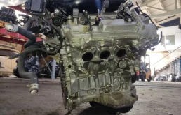 Двигатель без навесного для Lexus ES 2009 года на фотографиях