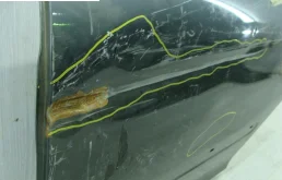 Двери для Hyundai Accent 2003 года на фотографиях