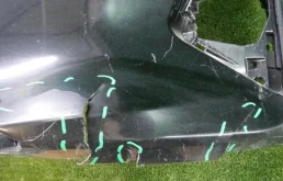 Бампер передний для Toyota Alphard на фотографиях