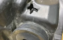 Фара ксенон левая для Volkswagen Touareg 2008 года на фотографиях