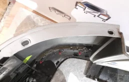 Бампер задний для Volkswagen Touareg на фотографиях