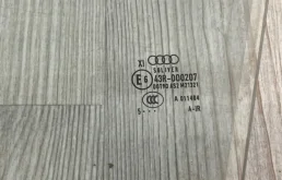 Стекло двери переднее левое для Audi Q7 на фотографиях