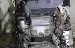 Двигатель без навесного для Mitsubishi Pajero 2014 года на фотографиях