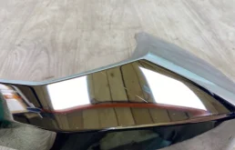 Молдинг переднего бампера левый для Mitsubishi Pajero Sport на фотографиях