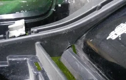 Бампер передний для Toyota Alphard на фотографиях