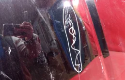 Бампер передний для Kia Carnival на фотографиях