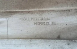 Бампер задний для Opel Zafira 2010 года на фотографиях