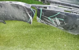 Бампер для Mercedes-Benz CLA class 2017 года на фотографиях