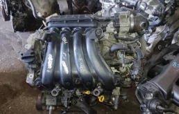 Двигатель без навесного для Nissan Serena 2008 года на фотографиях