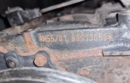 Двигатель без навесного для Porsche Cayenne 2008 года на фотографиях