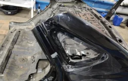 Заднее левое крыло для Hyundai i40 2011 года на фотографиях