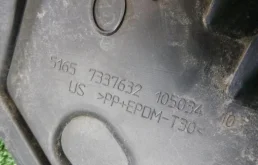 Крылья для BMW X6 2017 года на фотографиях