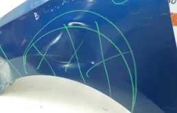 Крыло левое для Skoda Rapid 2016 года на фотографиях