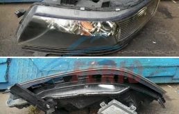 Фара левая для Honda Accord 2004 года на фотографиях