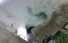 Фартук переднего бампера для Mercedes-Benz GL class на фотографиях