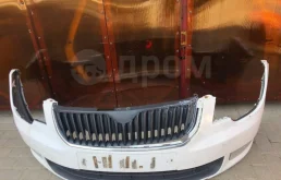 Бампер передний для Skoda Superb Liftback II (3T) 2008-2013