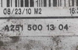 Радиатор охлаждения ДВС для Mercedes-Benz GL class 2010 года на фотографиях