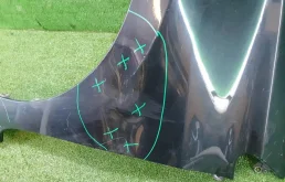 Крылья для Toyota Corolla 2017 года на фотографиях