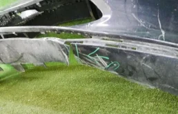 Бампер передний для Mercedes-Benz CLA class 2017 года на фотографиях