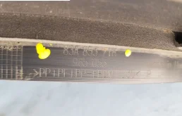 Расширитель арок передний правый для Audi Q3 2024 года на фотографиях