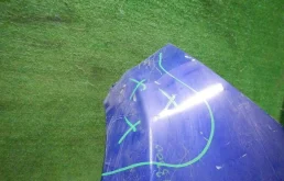 Крыло левое для Hyundai Solaris 2010 года на фотографиях