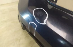 Бампер передний для Mitsubishi Pajero Sport 2024 года на фотографиях