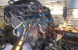 Коллектор выпускной с катализатором правый  для BMW X3 Е83 2003-2010