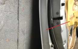 Дверь передняя левая для Toyota Corolla 2001 года на фотографиях