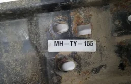 Усилитель заднего бампера для Toyota Corolla на фотографиях