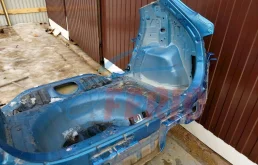 Четверть кузова задняя правая для Kia Rio X line 2022 года на фотографиях