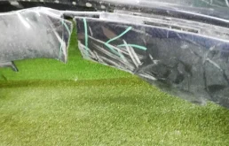 Бампер для Mercedes-Benz CLA class 2017 года на фотографиях