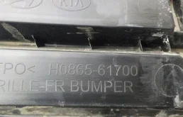 Фартук переднего бампера для Kia Rio на фотографиях