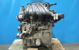 Двигатель без навесного для Nissan Tiida 2015 года на фотографиях