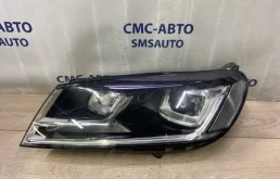 Фара адаптивная би-ксенон левая в сборе для Volkswagen Touareg II (7P5) Rest 2014-2018