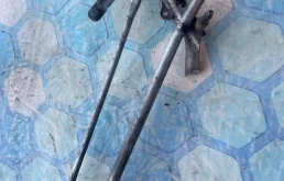 Трапеция стеклоочистителей с моторчиком для Audi Q7 4L 2005-2015