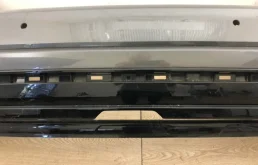 Фартук (спойлер) заднего бампера для Volkswagen Touareg на фотографиях