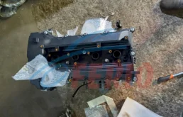 Двигатель без навесного для Kia Sorento 2015 года на фотографиях