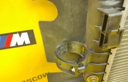 Радиатор охлаждения ДВС для Mercedes-Benz M class на фотографиях