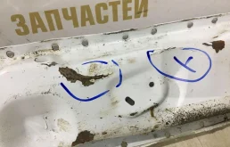 Панель кузова задняя для Renault Logan 2018 года на фотографиях