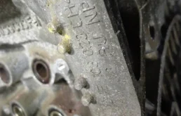 Двигатель без навесного для Volkswagen Polo 2018 года на фотографиях